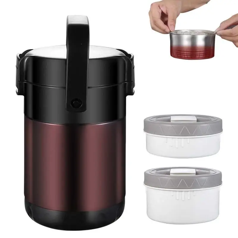 

Штабелируемый Ланч-бокс, многослойный Ланч-бокс с замком, технология температурной температуры, с независимой печатью, коробка Bento для влюб...