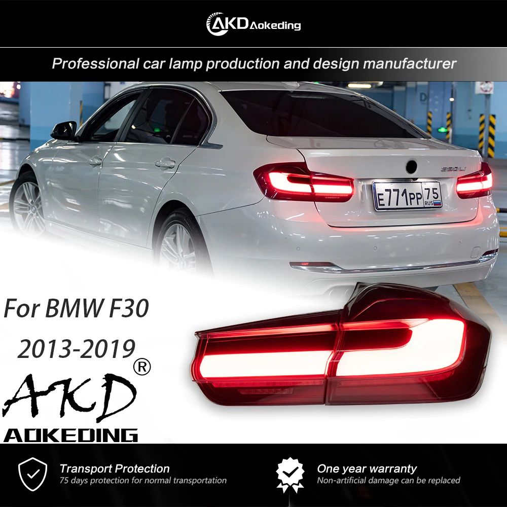 Задняя лампа AKD для BMW F30 F80 M3 G20 задняя детали DRL сигнальная линза в сборе