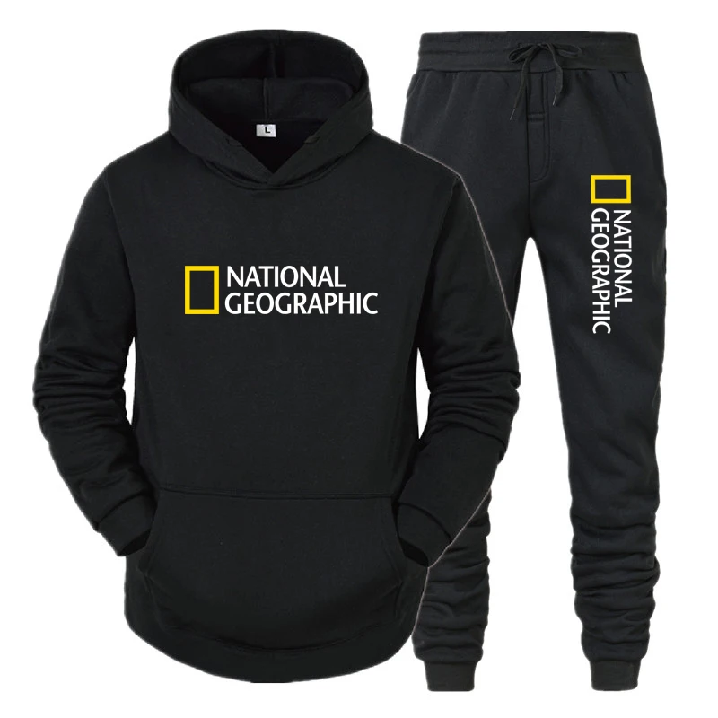 

2022 Autumn Winter New Men's Women's Tracksuits Hoodie + Pants 2 Piece Set Men's Clothing Fashion Suit Casual Sportswear S-3XL