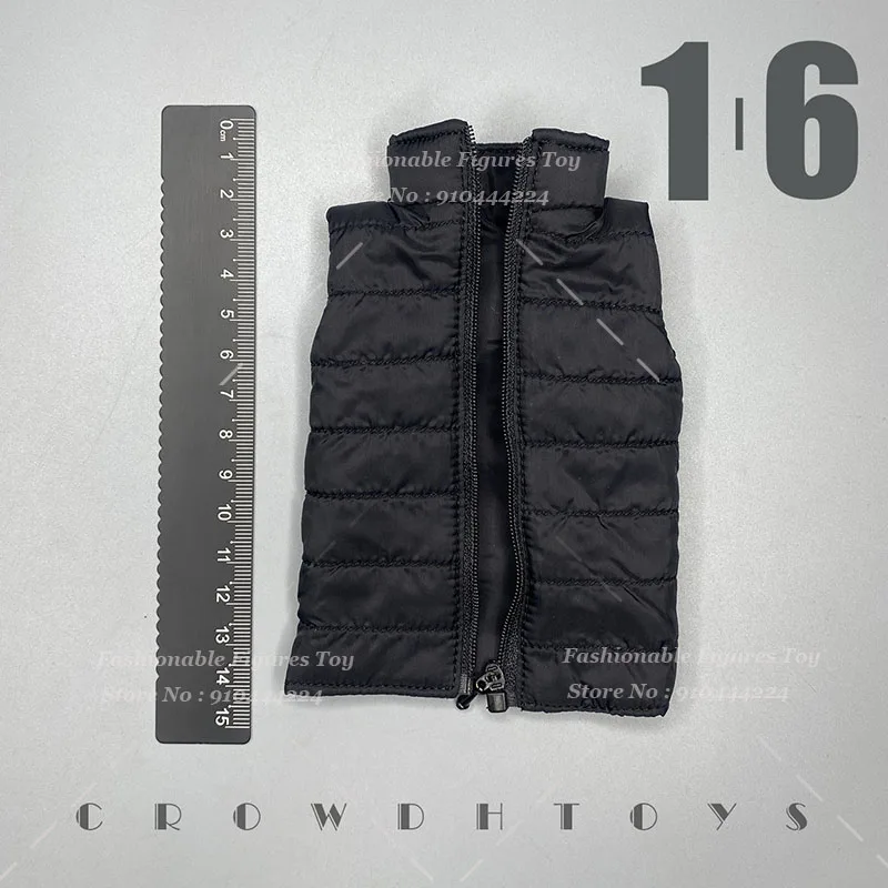 1/6 мужской пуховик без рукавов куртка-пуховик повседневное пальто с