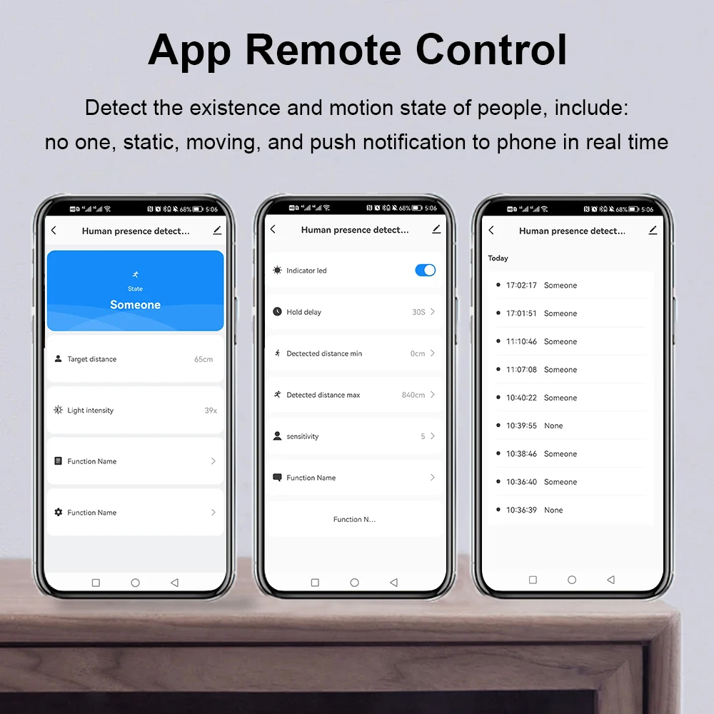 Датчик присутствия человека Tuya с Wi-Fi умный инфракрасный датчик 24G поддержкой