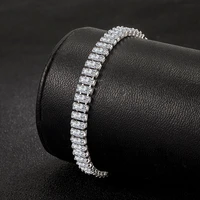 fashion 3mm tennis bracelet valentines day gift female jewelry 2022 korean fashion designer accessories free shipping items