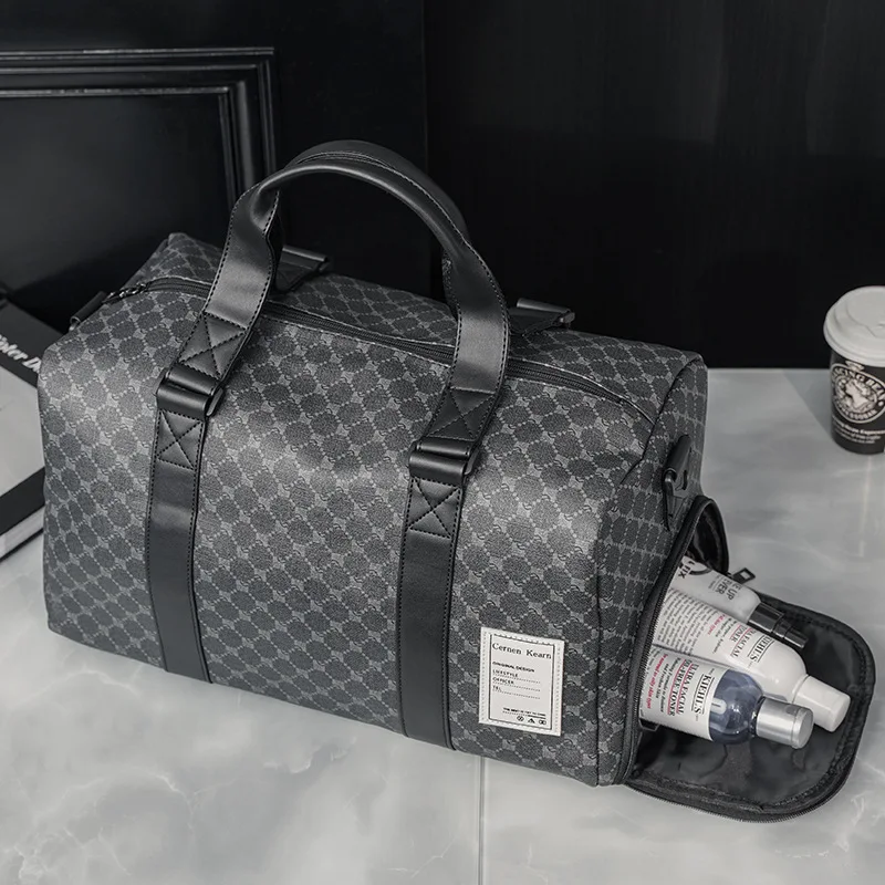 

Luxury Large Capacity Travel Duffel Bag Portable Shoulder Messenger Travel Bag Men and Women Casual Business Travel Bag
