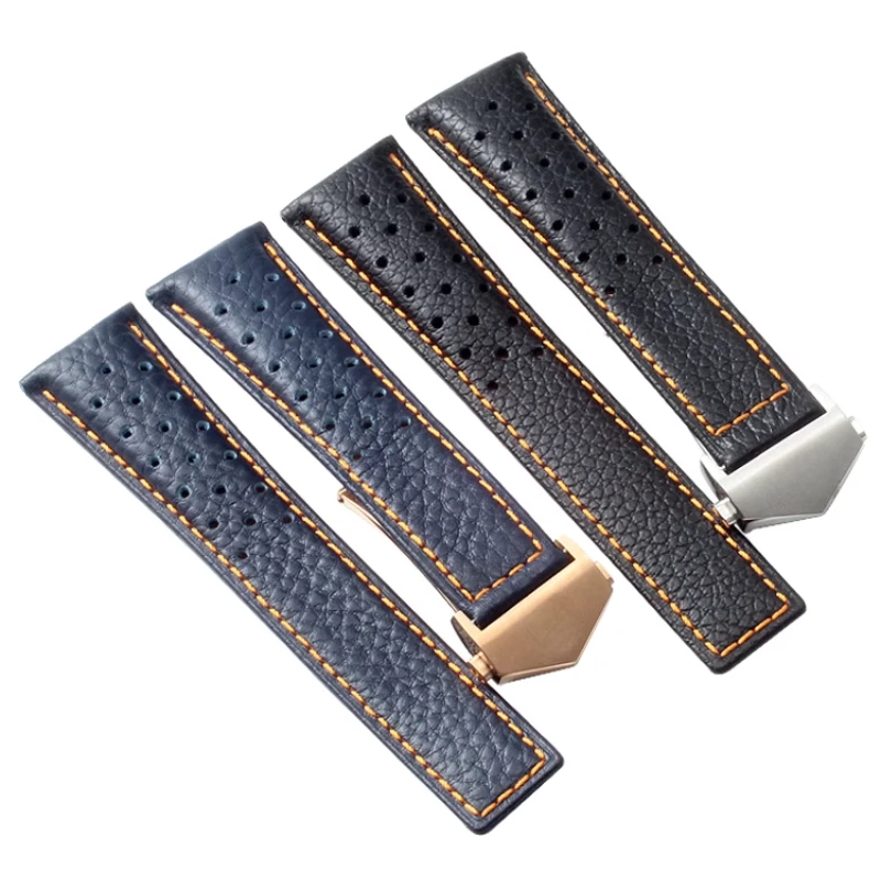 Дышащие аксессуары для часов без запаха Heuer Tag Monaco Gulf Series мягкий изысканный