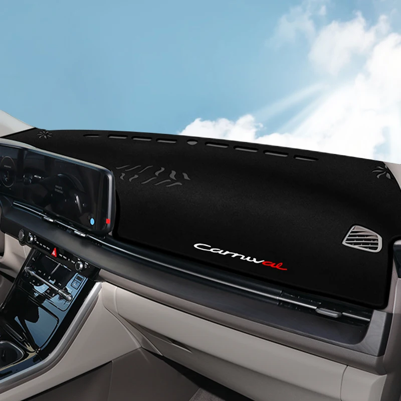 

Kia Carnival Sedona KA4 2020-2022 Приборная Панель Автомобильная Приборная Панель Солнцезащитный Козырек Нескользящие Коврики...