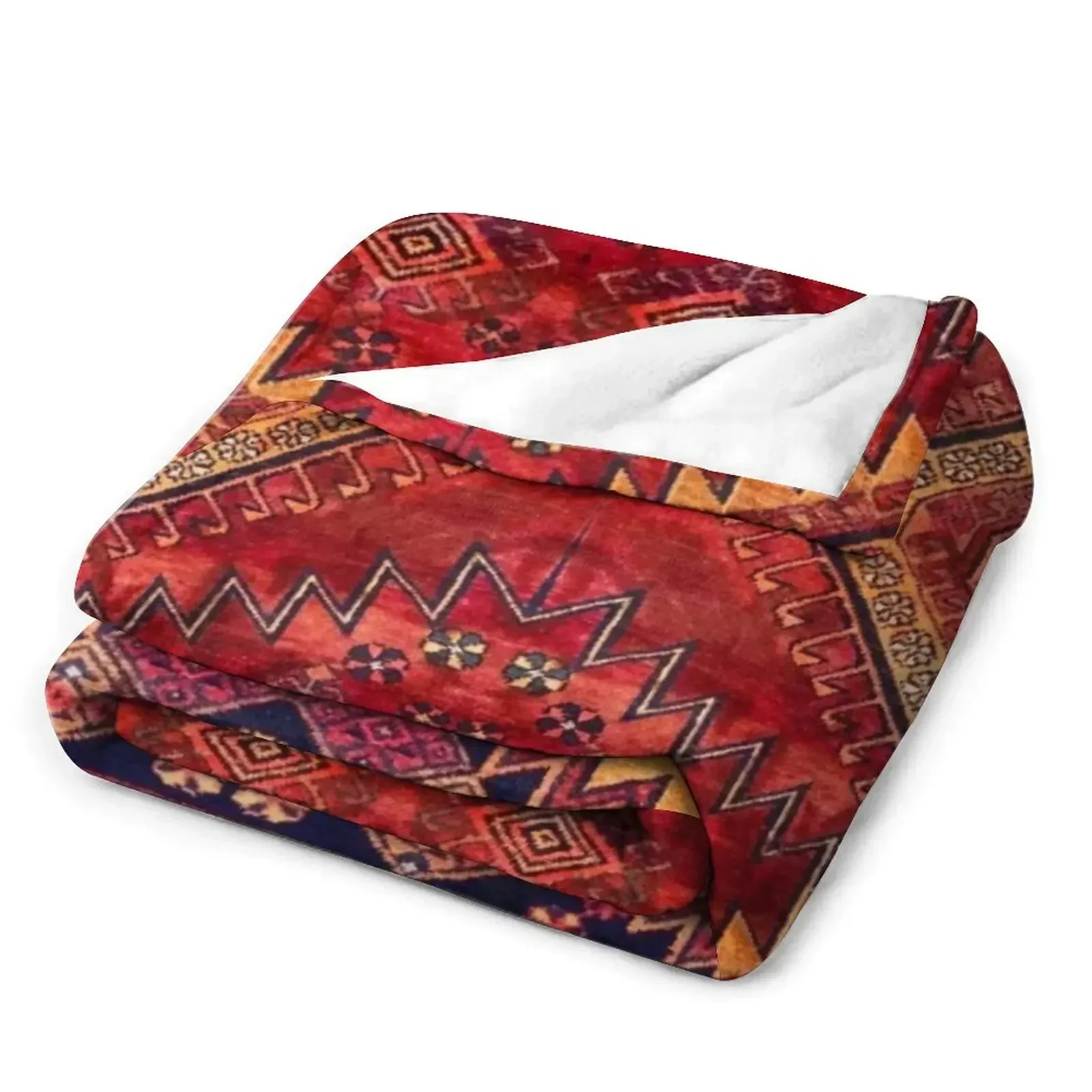 Берберское восточное наследие винтажное традиционное одеяло в марокканском