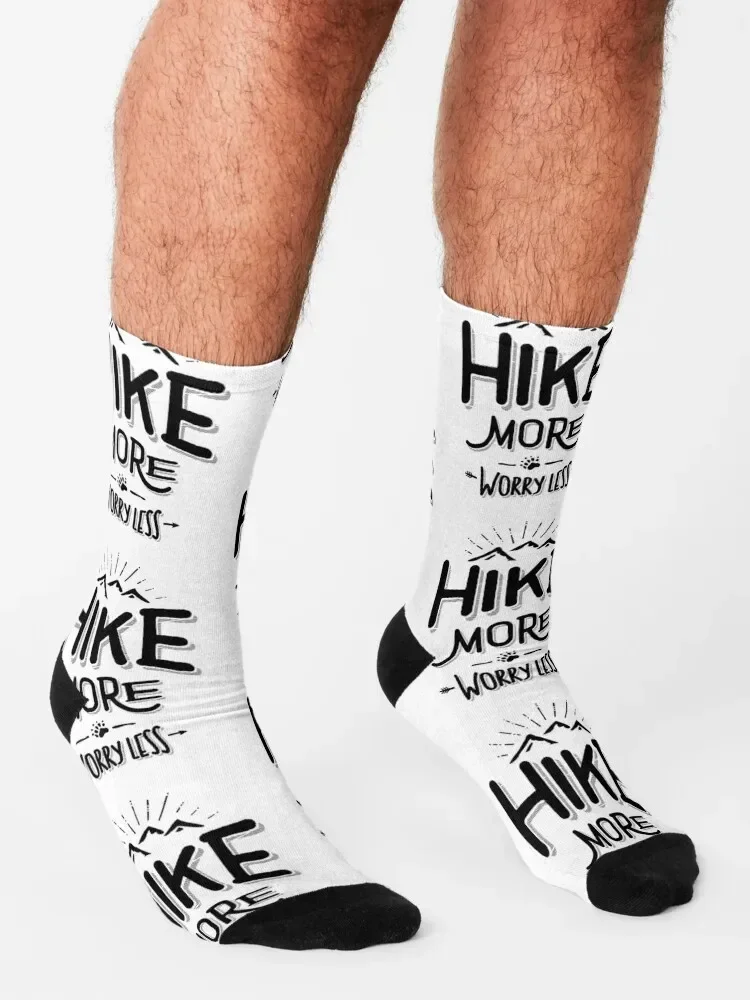 Забавная Новинка походная футболка походные носки Походные горы гораздо меньше