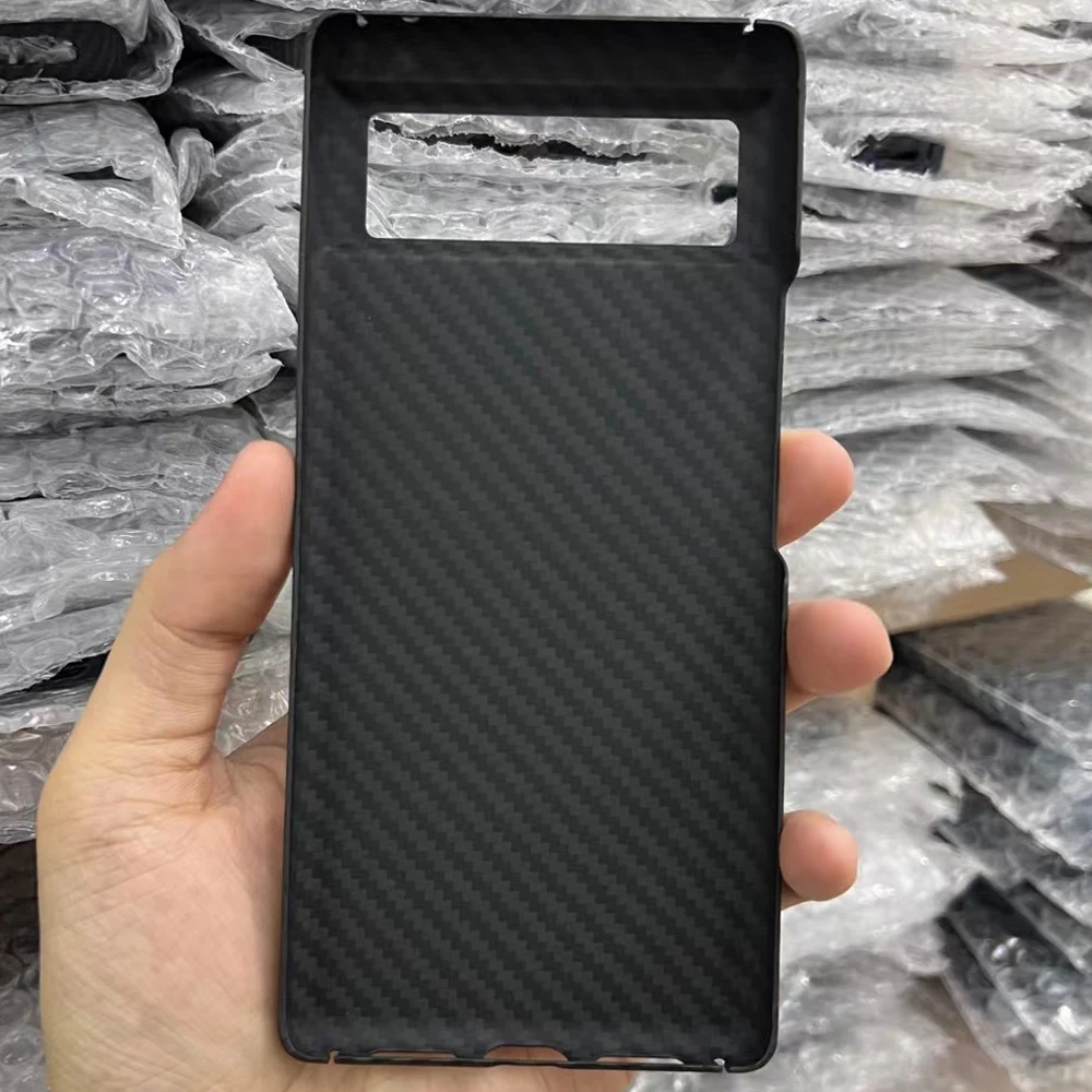 Чехол кевлар из натуральной углеродной ткани для Google Pixel 6a 6 7 Pro ультратонкий