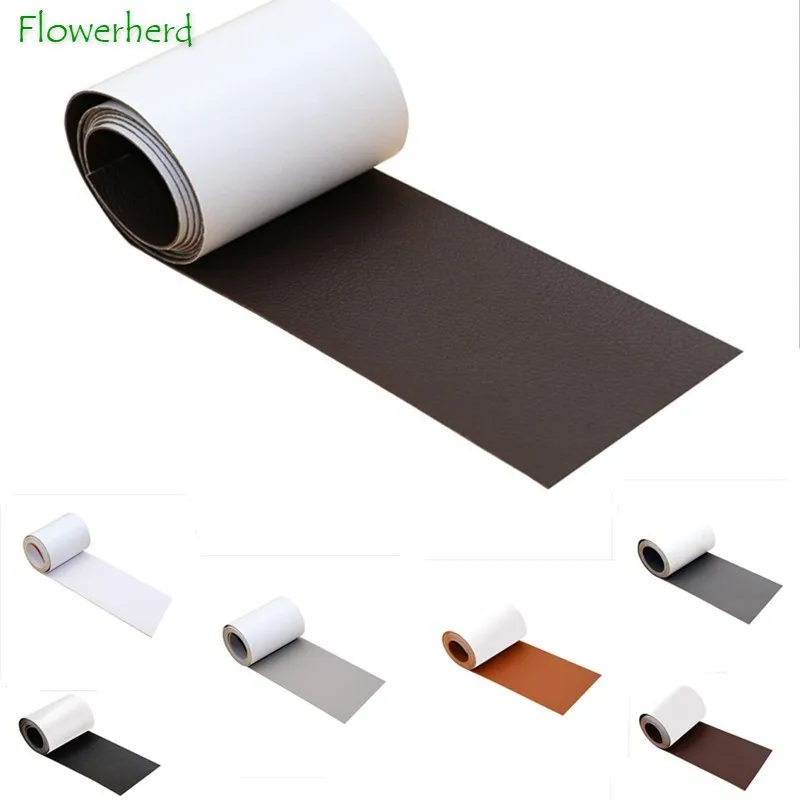 

Пластырь для ремонта кожаный самоклеящийся, 7,6x152 см