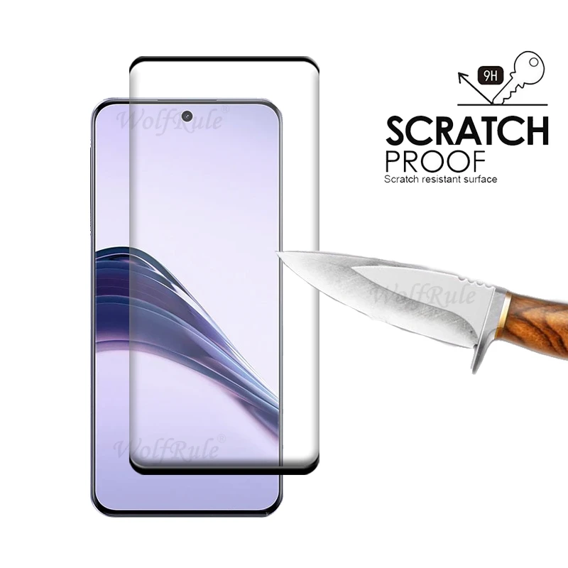 1/2/3/4 шт. для Realme 13 Pro стекло OPPO Plus закаленное 9H HD полное покрытие изогнутая защита