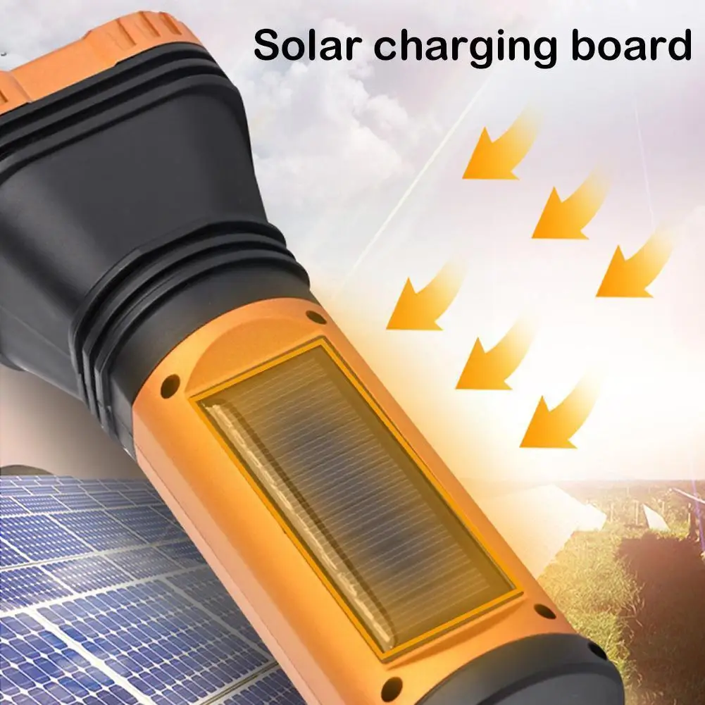 

Мощный светодиодный фонарик, суперъяркий фонарь из алюминиевого сплава, портативный фонарик для кемпинга, перезаряжаемый от Usb фонарик, ули...