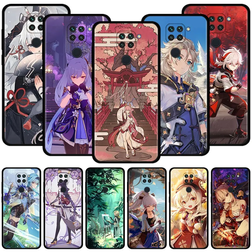 

Genshin Impact Game Yan Fei Barbatos For Xiaomi Redmi Note 11S 11T 10 8 Pro 9S 9T 9 8T 8 Case for Redmi K50 K40S K40 10C 9A 9C 9