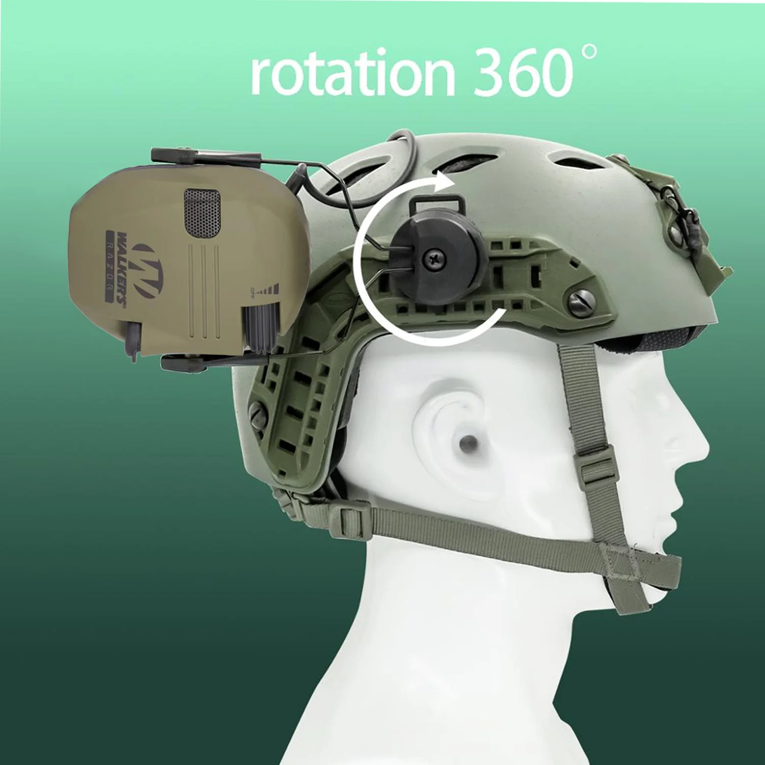 Тактические электронные наушники для стрельбы нового поколения Walker