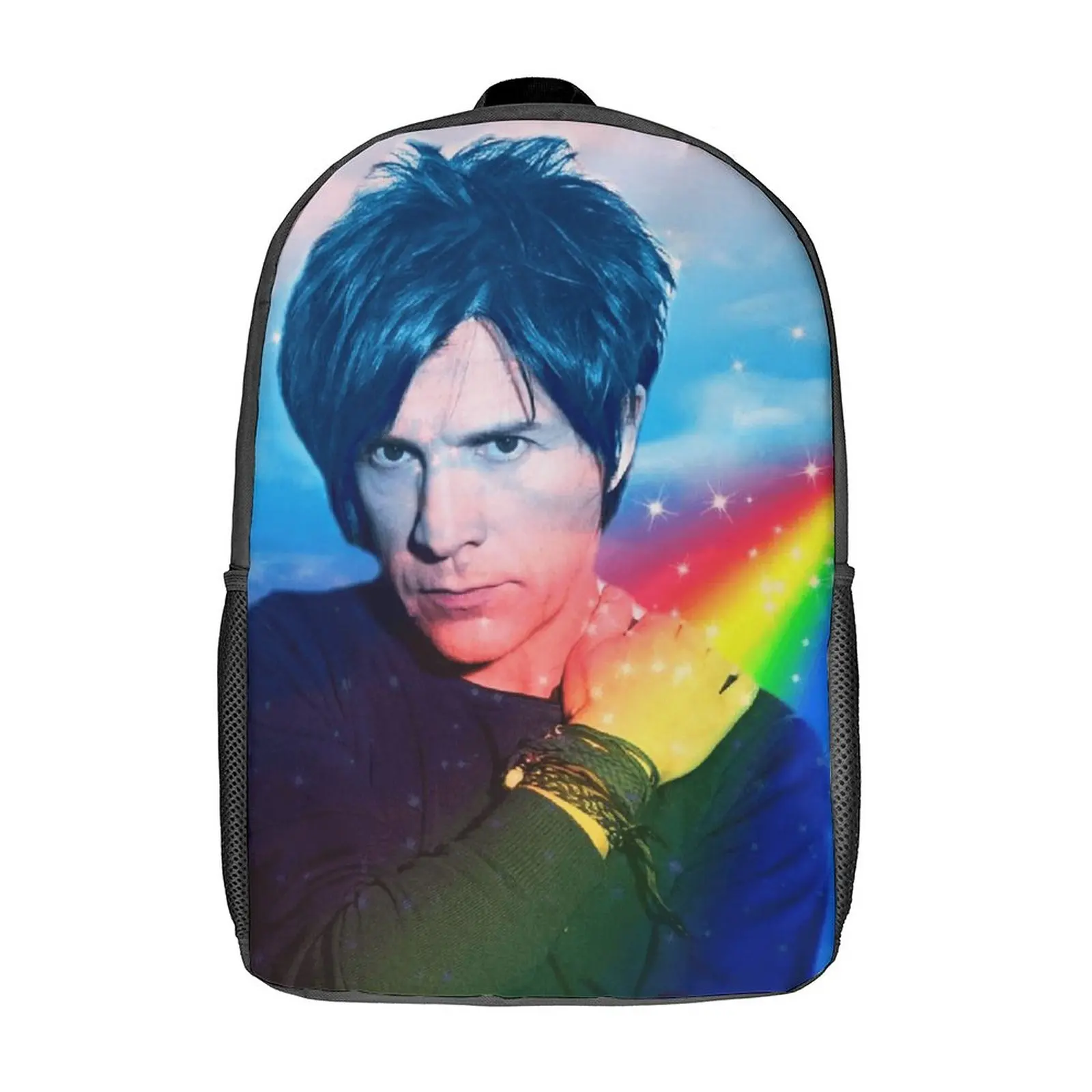 

Indochine Nicolas 17 Inch Shoulder Backpack Vintage Summer Camps Graphic Cool Firm Cosy Knapsack