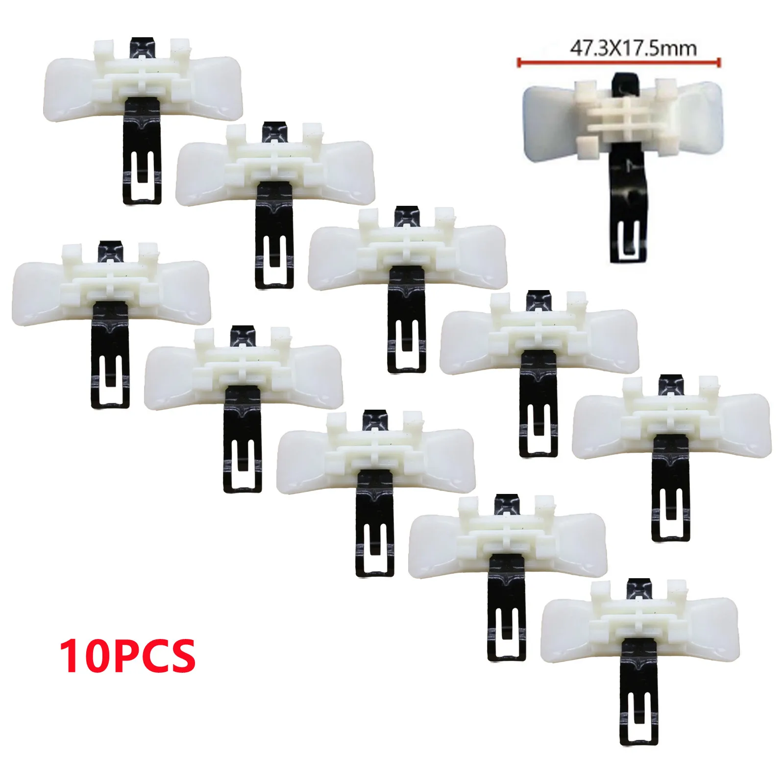 

10 шт. автомобильный зажим, нижний декор, молдинг, позиционер, зажимы для кузова, для Mercedes, W124, для E-Class 1249889478 ﻿