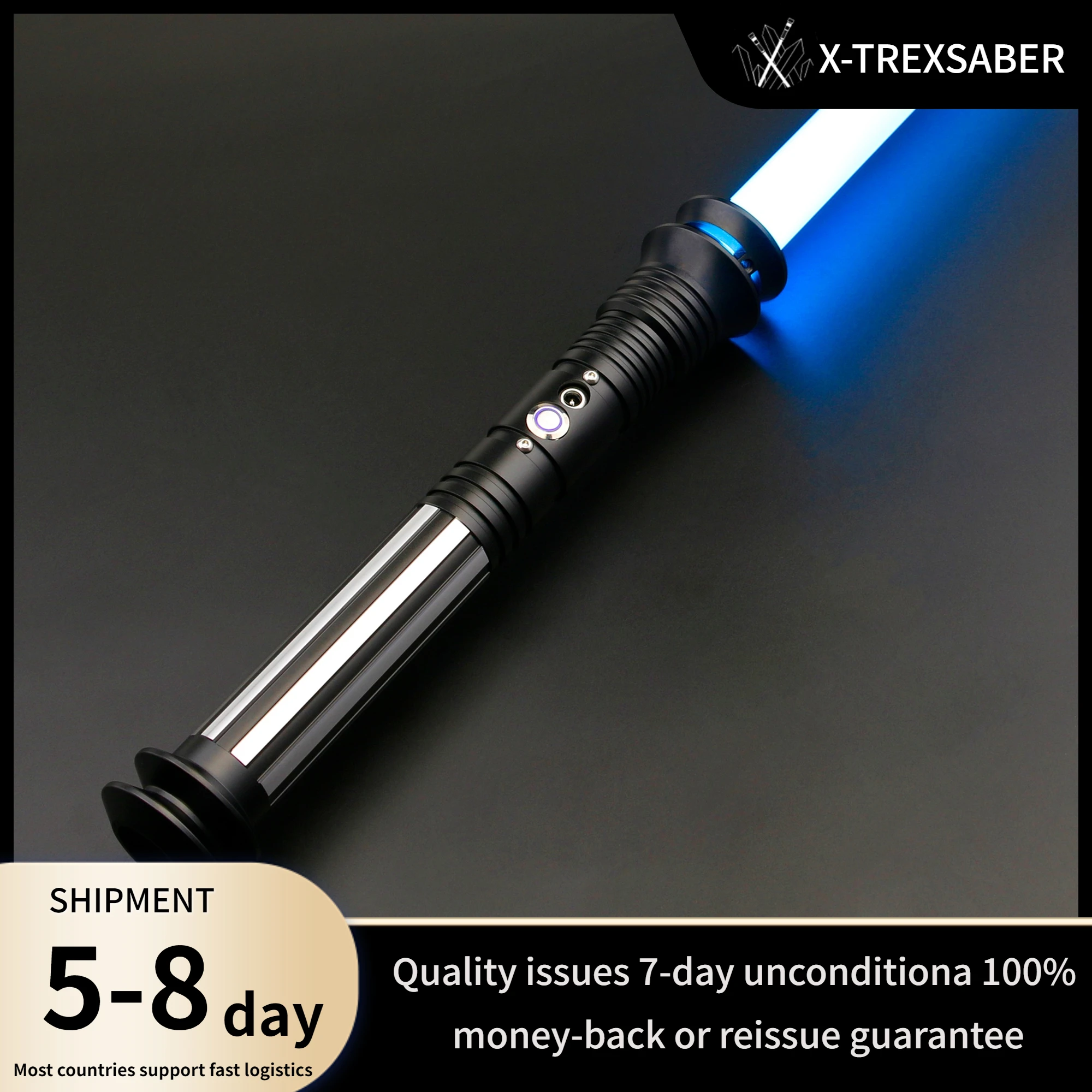 

Женский Гладкий пиксельный косплей в форме пикселя, подарок, светильник RGB, сабель-бластер, Металлическая рукоятка, 12 цветов, 10 комплектов, звуковые шрифты, игрушки светильник вой меч