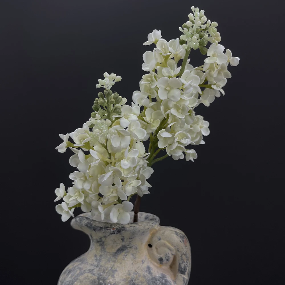 

SunMade, роскошные сиреневые ветки, настоящие на ощупь, искусственные цветы, украшение для дома и сада, свадебный декор, свадебные аксессуары, белые цветы, рождественные украшения, декор комнаты, новогодний декор