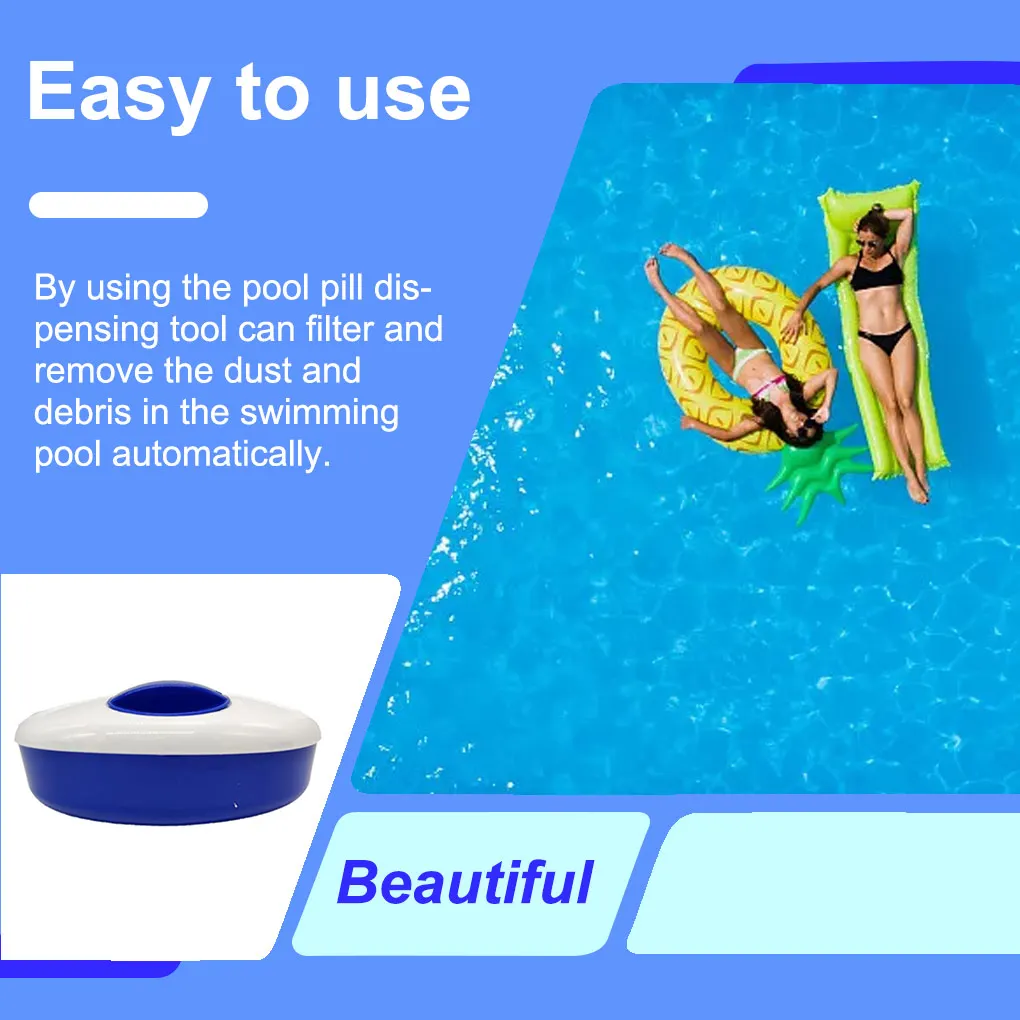 

Автоматический диспенсер для таблеток для бассейна, датчик температуры, устройство для удаления пыли для двора, отеля, тренажерного зала