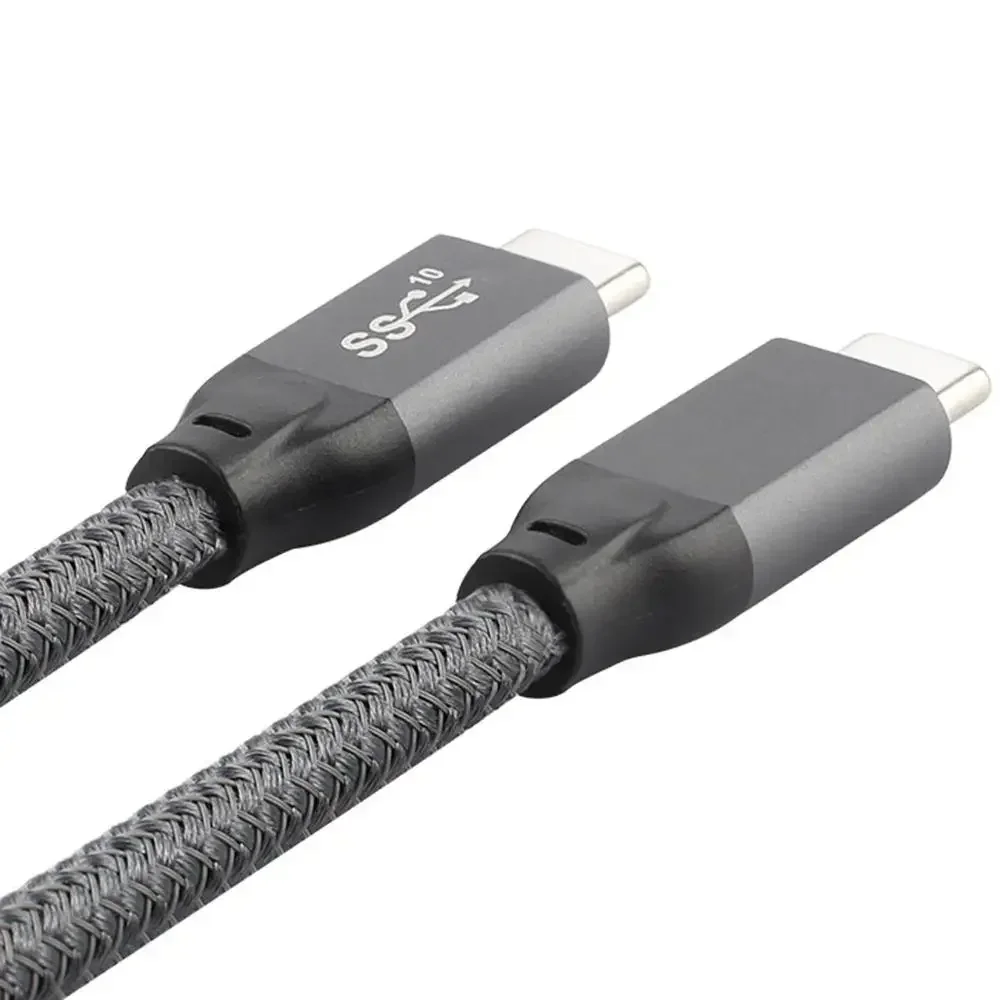 Кабель USB 3.2 Gen2 Type-C 20 Гбит/с кабель USB-C папа-папа видеокабель для передачи данных 100