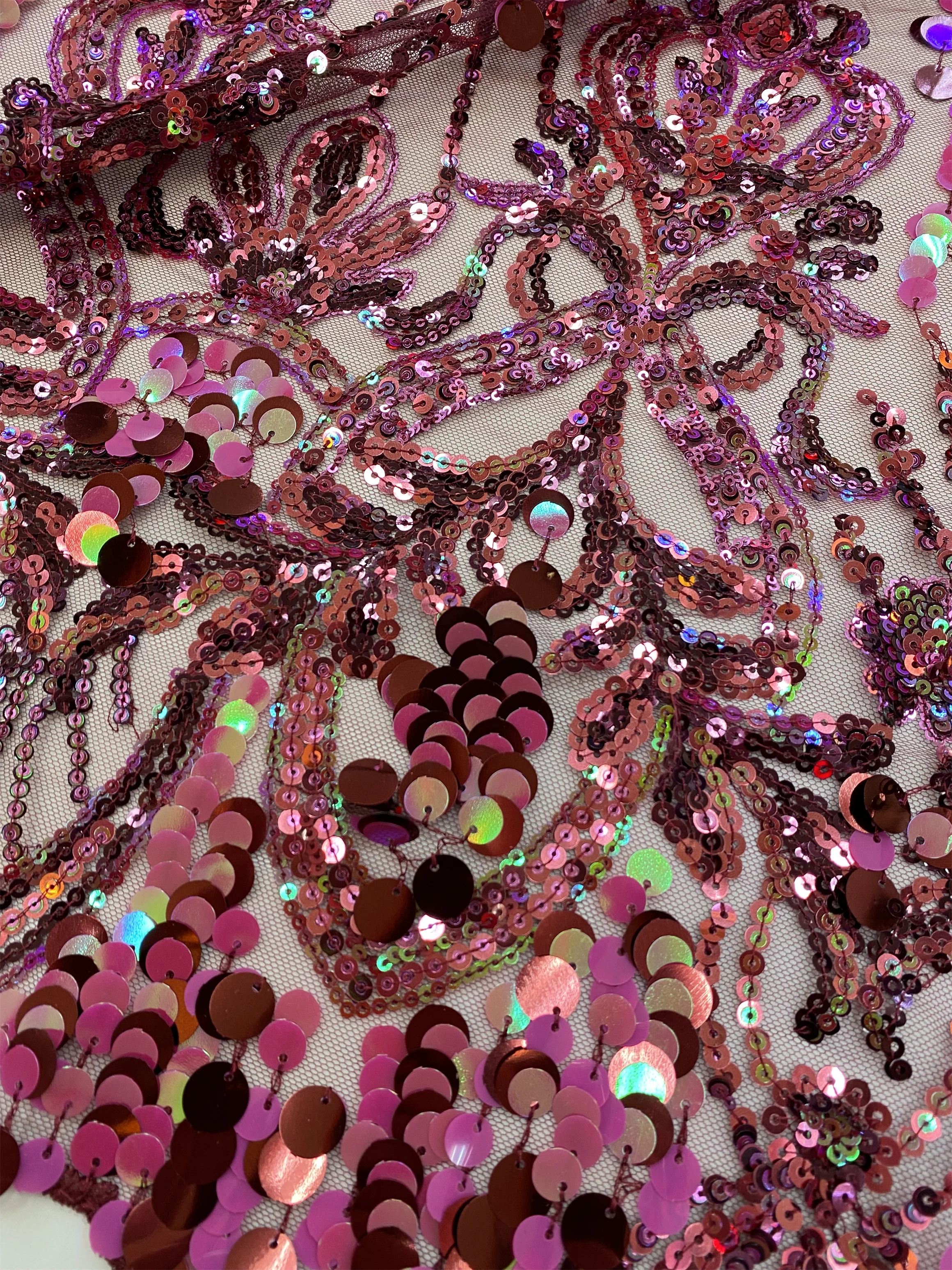 Роскошная модная блестящая кружевная ткань с блестками и вышивкой для вечерних