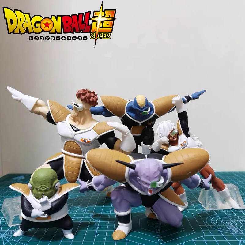 

Dragon Ball Z Ginyu Force Action Figures Jeice Guldo Ginyu Recoom Burter Anime Figure Pvc Statue Collection Figurine Model Toys