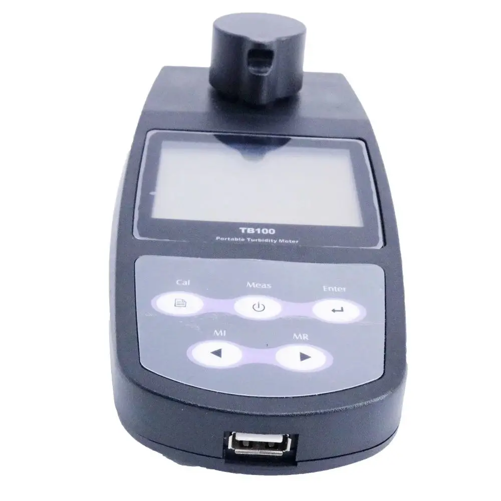 TB-100 Портативный цифровой муддиметр Измеритель мутности воды Нефтометр Диапазон