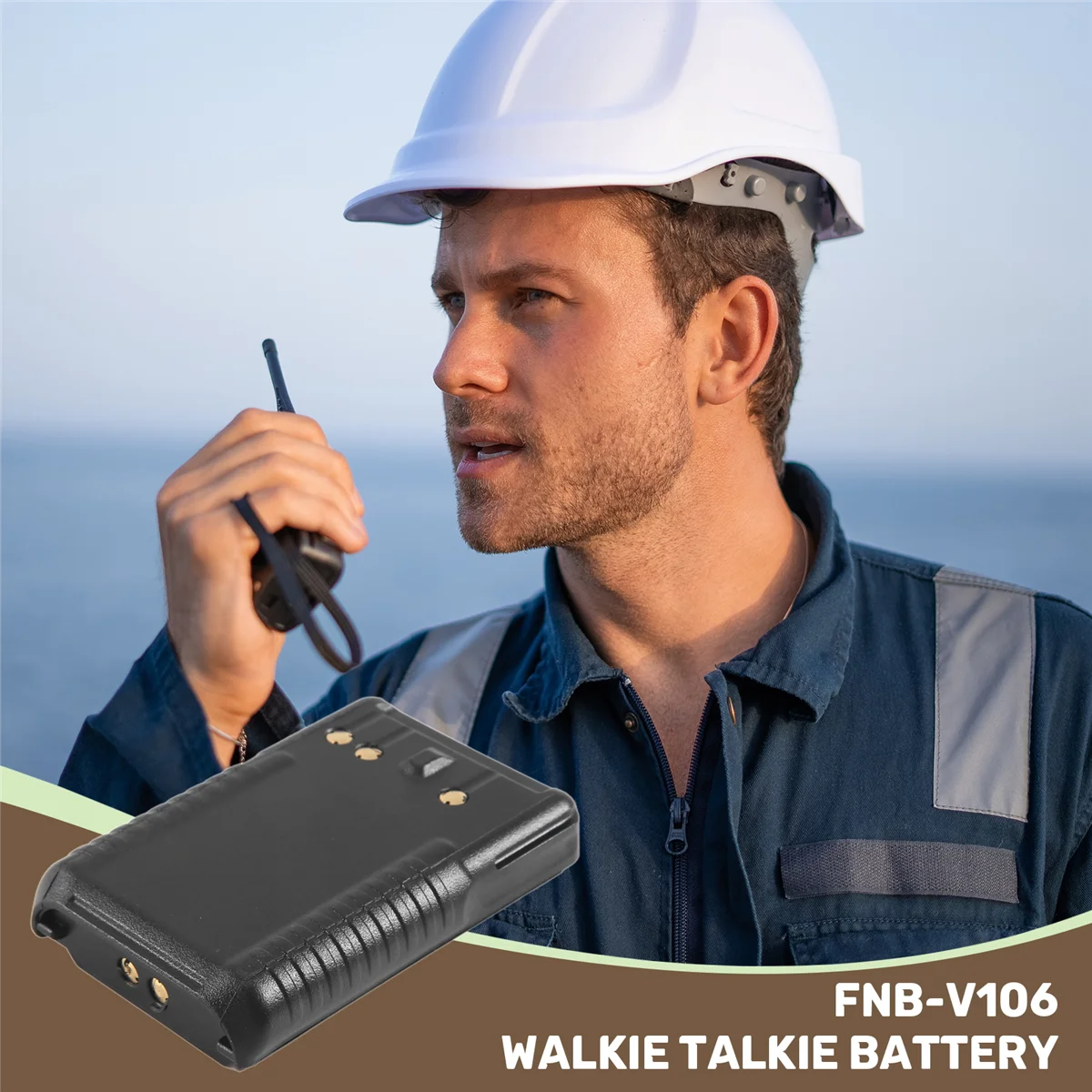 Аккумуляторная батарея Fnb-V106 NiMh 1200 мА·ч для Yaesu Vertex Standard Vx-231 Vx-230