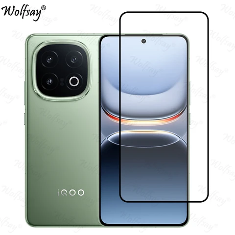 Полное закаленное стекло для Vivo iQOO 13, защитная пленка для экрана Vivo iQOO 13 iQOO 12, пленка для объектива камеры, стекло для Vivo iQOO 13