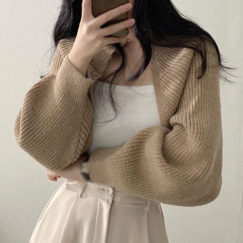 Женский вязаный кардиган