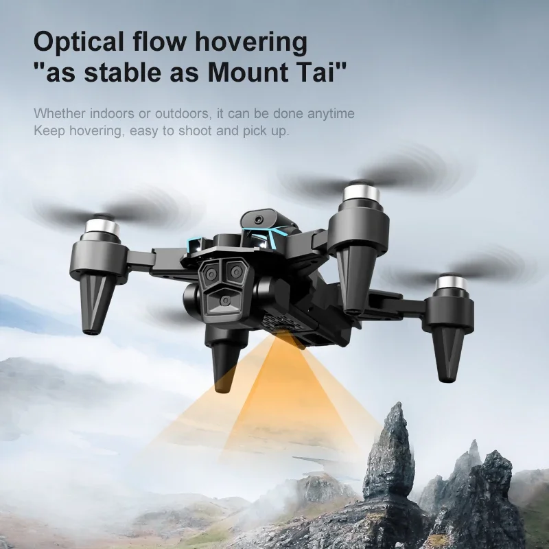 Фото Дрон с камерой 8K ESC, бесщеточным двигателем, пультом ДУ 2.4G с экраном для передачи видео в реальном времени, игрушка-дрон №3