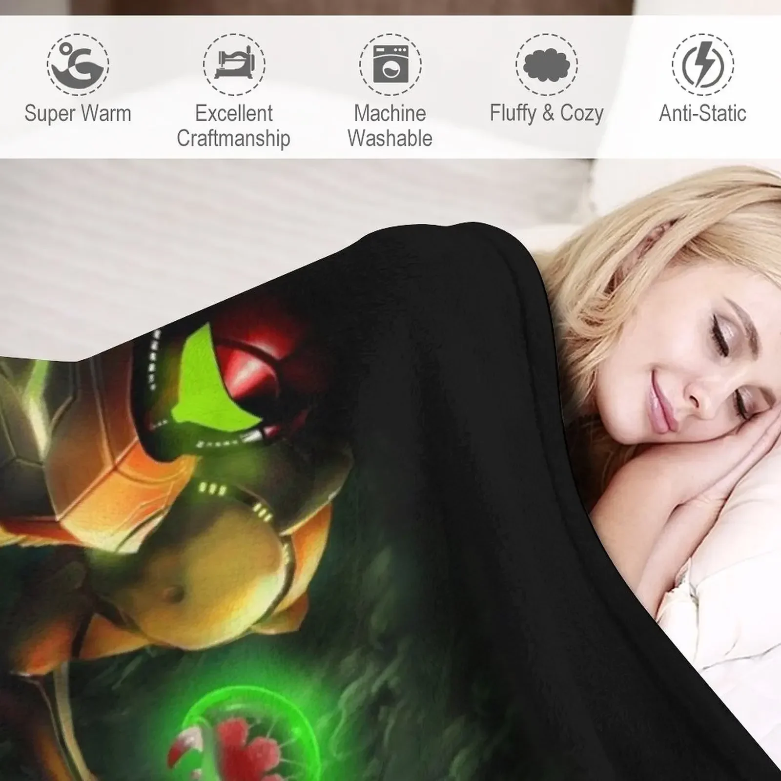 Метроидное одеяло движущиеся одеяла