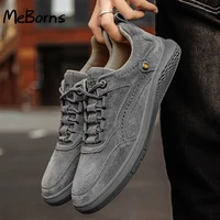 fashion men shoes genuine leather loafers breathable lace up comfortable oxfords casual shoes men sneakers shoes bigger size 46
