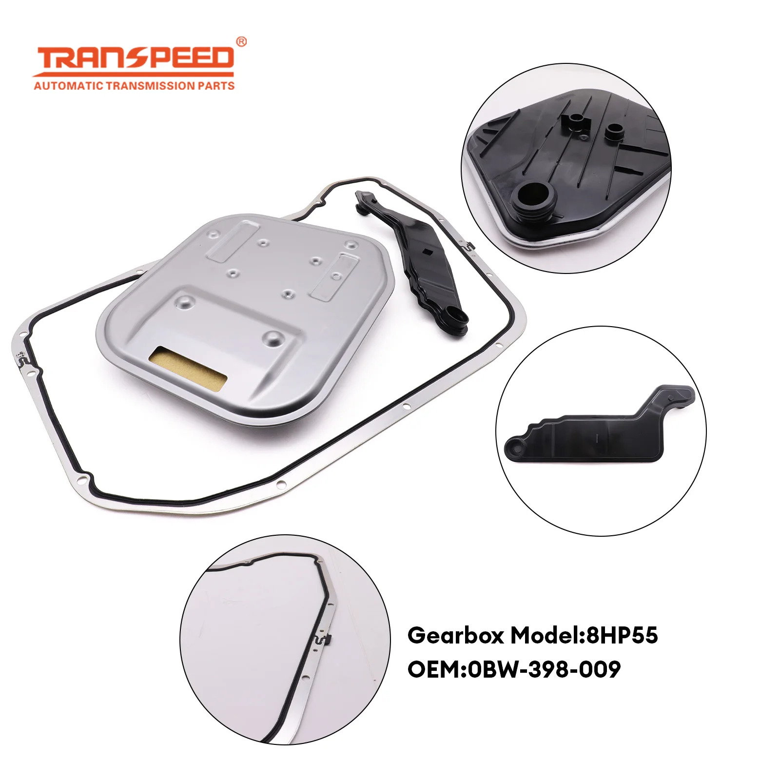TRANSPEED 8HP55 Масляный фильтр для автоматической коробки передач 0BW 398009 Прокладка