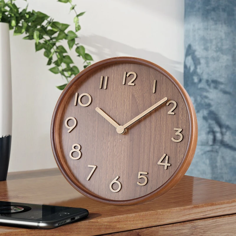 

Милые настольные часы для гостиной, винтажные антикварные настольные часы-миниатюры для дома в скандинавском стиле, роскошные домашние украшения ZY50TZ