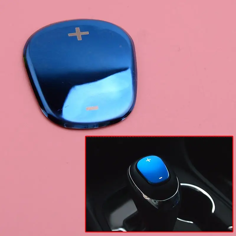 

Синий внутренний рычаг переключения передач, ручка переключения передач, накладка на головку, подходит для Chevrolet Equinox 2018 2019 2020