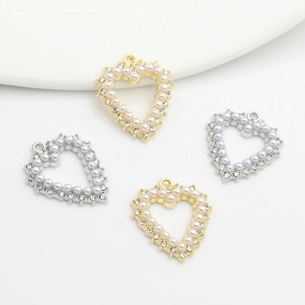 

Амулеты из цинкового сплава в виде сердца ручной работы, 6 шт./Лот, для рукоделия, модные ювелирные изделия, материалы для изготовления аксес...