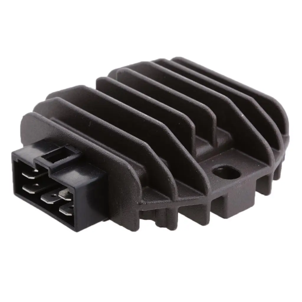 

Voltage Regulator Replaces for 6S 600 Scooter Motorcycle Motocross - Black