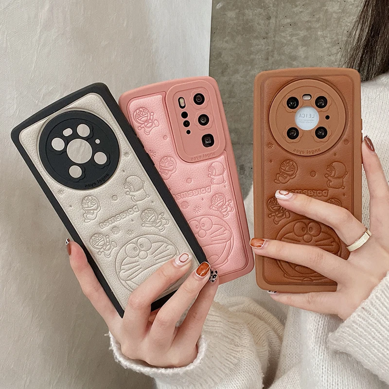 

BANDAI Anime Doraemon Big Head Cartoon Soft Silicone Phone Case for Huawei P30 40 P30Pro 40Pro Mate30 40 30Pro 40Pro Hard Fundas