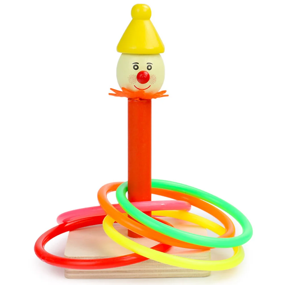 

1 Set Ring Funny Clown Educational Circle Game for Toddler Children Kids