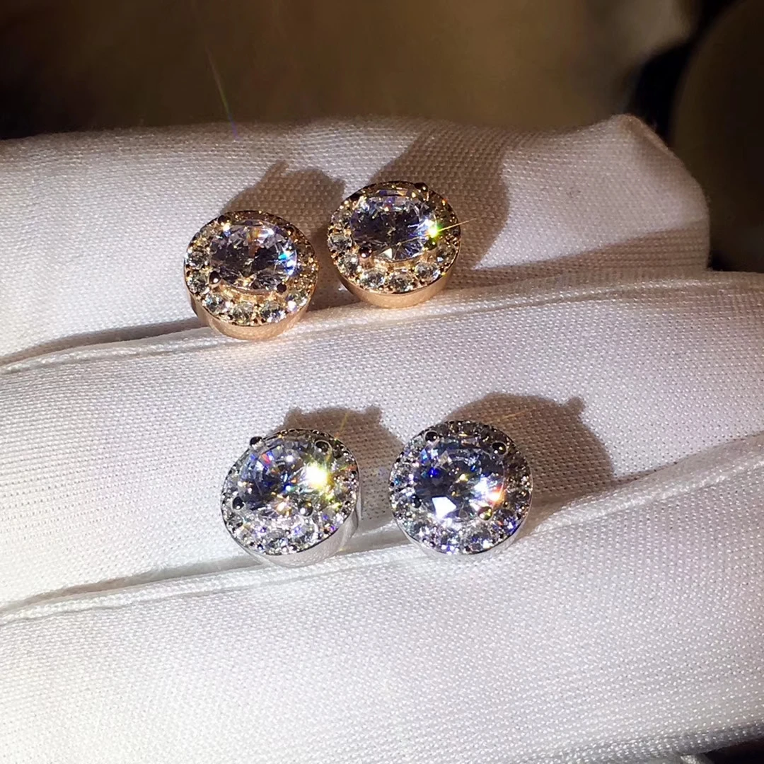 

Женские круглые серьги из серебра 925 пробы