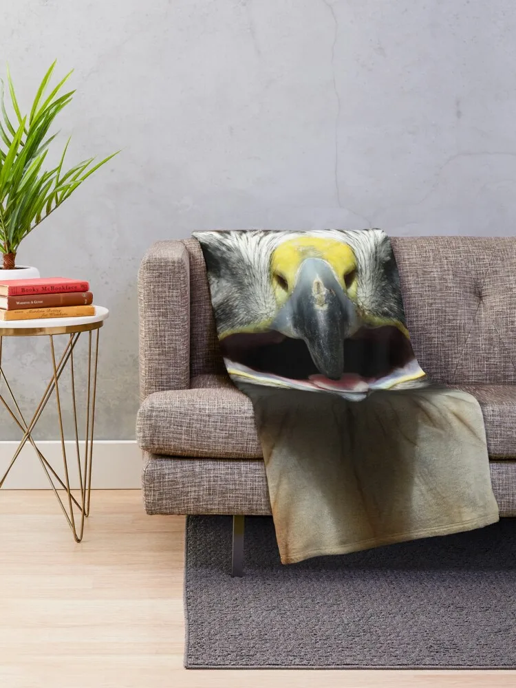 Фланелевое одеяло Red Tail Hawk Close Up Photo