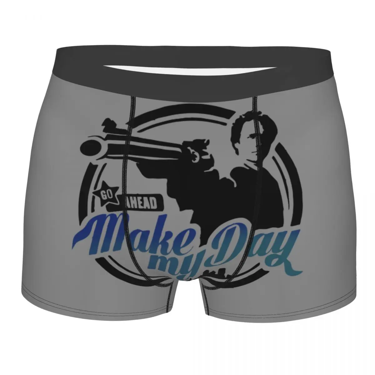 

Мужские грязные боксеры «Гарри» от Make My Day, женское нижнее белье, сексуальные мужские боксеры с героями из фильма «Eastwood»