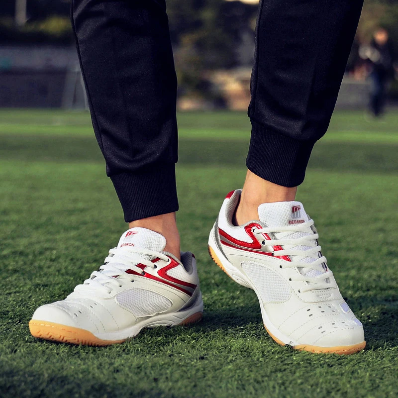 Professional Men's and Women's Table Tennis Shoes Spring Lightweight Badminton Shoes Men's Lace-up Breathable Volleyball Shoes