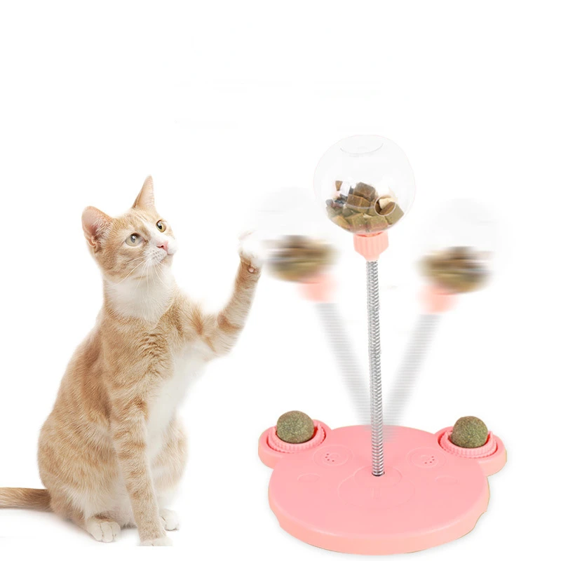 

Cat Leaking Food Ball Interactive Treat Leaking Toy Small Dogs Original Slow Dog Feeder Fun Pet Products Accessories