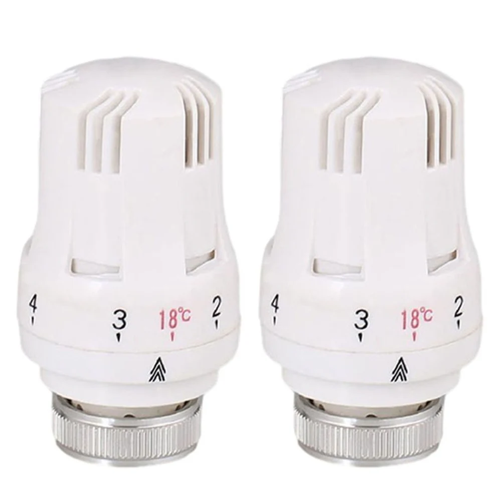 2 шт. термостатические радиаторы M30x1 5 нагревательный клапан регулятор