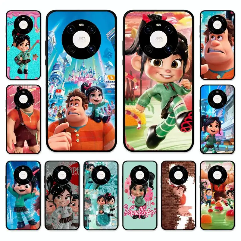 

Disney Ralph Breaks the Internet Phone Case for Huawei Mate 20 10 9 40 30 lite pro X Nova 2 3i 7se