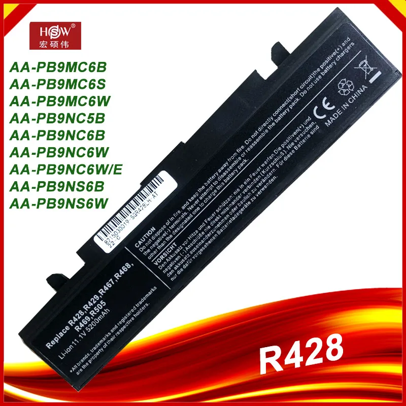 Bateria do Portátil para Samsung Rf511 Rf710 Rf711 Rv408 Rv409 Rv410 Rv415 Rv508 Rv509 Rv511 Rv720 Rf510 R528 Baterias p/ laptop