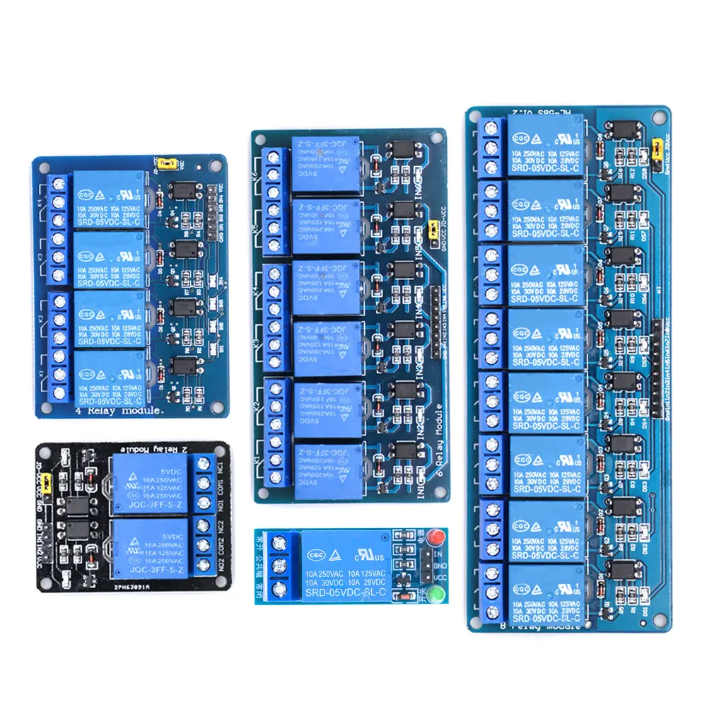 5/12/24 В 1/2/4/6/8 релейный модуль 8 каналов с оптроном выход 1 2 4 6 низкоуровневый