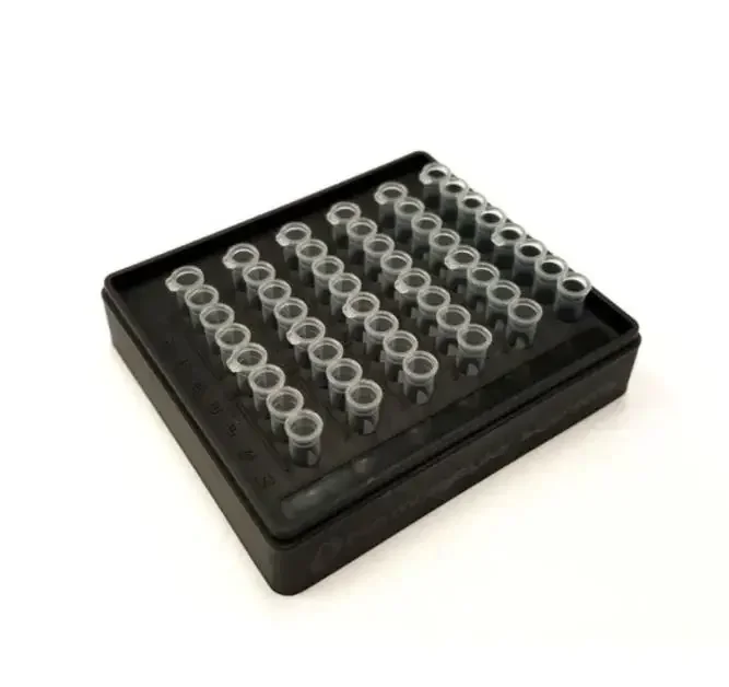 Фото Микроцентрифуга, 4 полоски, испытательная трубка для ПЦР для MIC QPCR с крышкой, 4 реакционные пробирки №2