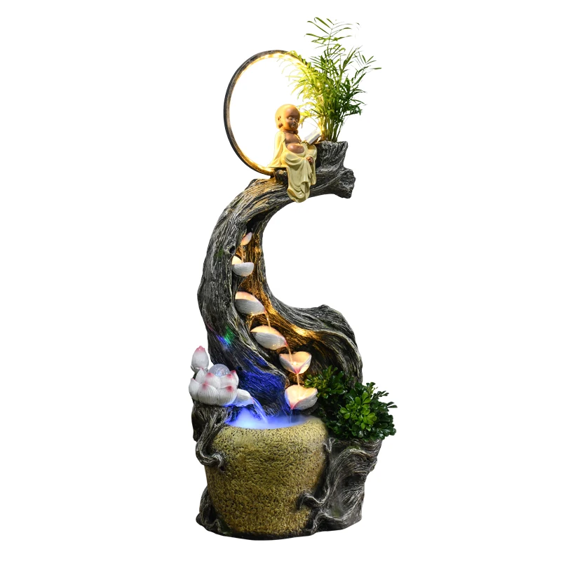 

Xl Water Fountain Feng Shui Fortune Fish Tank Decoration Garden Courtyard Decoration Landscape